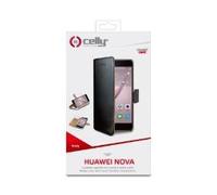 Celly WALLY621 coque de protection pour téléphones portables 12,7 cm (5 ) Folio Noir Huawei Nova