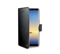 Celly WALLY674 coque de protection pour téléphones portables Étui avec portefeuille Noir Samsung Galaxy Note 8