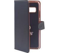 Celly WALLY892 Étui pour téléphone portable 14,7 cm (5,8") Étui portefeuille Noir, marron