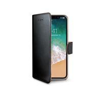 Celly WALLY900 coque de protection pour téléphones portables Folio Noir Apple (brand) iPhone X