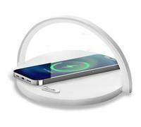Celly WLLIGHTCIRCLEWH chargeur d'appareils mobiles Caméra Numérique, Manettes de jeu, Écouteurs, Téléphone portable, Chargeur électrique, Smartphone, Smartwatch, Tablette, Montre, Portables Blanc Sect