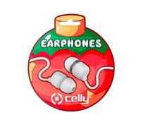 Celly XMASEARBALLWH casque Avec fil Ecouteurs Appels/Musique Blanc