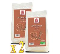Celnat - Arrow-Root Bio 250G - Lot de 2 Paquets de 250g