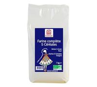 CELNAT - Farine complète 5 céréales bio 3kg - Vente à l'unité - meilleure offre