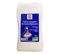 Celnat - Farine Complète De Grand Épeautre Bio - 1 Kg - Vendu par unité