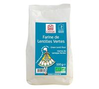 CELNAT - Farine de lentilles vertes bio 500g - Vente à l'unité - meilleure offre