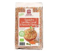 Celnat - Mélange Épeautre, Lentilles Corail & Haricots Mungo - 500 G - Vendu par unité