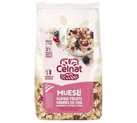 CELNAT - Muesli Super Fruit Graines de Chia bio - 375g - Vente à l'unité - meilleure offre