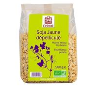 CELNAT - Soja Jaune dépelliculé 500g - Vente à l'unité - meilleure offre