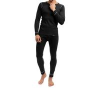 Celodoro CFLEX combinaison thermique - sous-vêtements thermiques et de ski pour hommes avec manches longues POLARDRY - Noir/Gris L