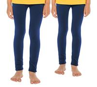 celodoro Enfants - 2 Leggings Thermo - Slips Longs avec Doublure en Polaire