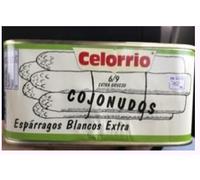 Celorrio Cojonudos Asperges Blanches Extra, Calibre 6/9, Pack de 2 Boîtes de 425g, Qualité Exceptionnelle