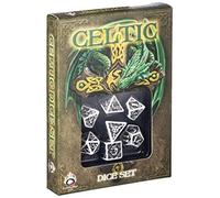 Celtic 3d Dice Whiteblack 7 Board Game