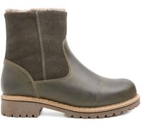 Celtic & Co. Celtic & Co. Green Water Resistant Sheep Lined Ankle Boots