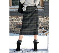 Celtic & Co. Celtic & Co. Midi Celt Kilt Skirt Bottle Green EU 44 (UK 16)