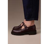 Celtic & Co. Celtic & Co. Red Chunky T Bar Loafers Red EU 41 (UK 8)