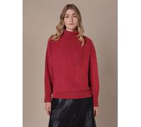 Celtic & Co. Celtic & Co. Red Merino Roll Neck Jumper