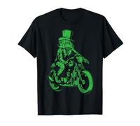 Celtic Cruiser Leprechaun Biker St Patrick's Day Irish Fun T-Shirt
