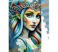 Celtic Fantasy Coloring Book for Adults: Stress Relief