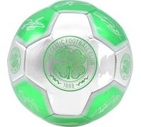 Celtic FC - Football avec signatures RD3851 (5) (Vert/Argent)