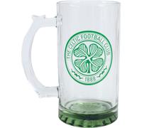 Celtic FC - Humpen, blason, verre TA12542 (taille unique) (Vert/transparent)