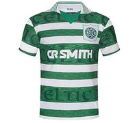 Celtic FC Officiel - T-Shirt thème Football - Style rétro/1996 - Couleurs Domicile - Homme - S