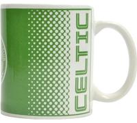 Celtic FC - Tasse à café, avec dégradé de couleurs, 325ml BS4023 (Taille unique) (Vert/Blanc)
