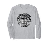 Celtic Irlande Motif nœud Celtique Viking Manche Longue