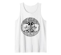Celtic Irlande Viking Motif nœud Celtique Arbre Débardeur