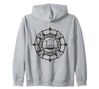 Celtic Irlande Viking Motif nœud Celtique Arbre Sweat à Capuche