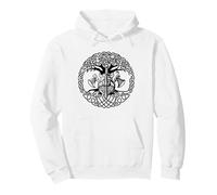 Celtic Irlande Viking Motif nœud Celtique Arbre Sweat à Capuche