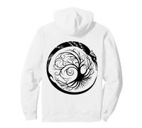 Celtic Irlande Viking Motif nœud Celtique Arbre Sweat à Capuche