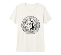 Celtic Irlande Viking Motif nœud Celtique Arbre T-Shirt Haut de Gamme