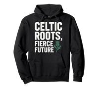 Celtic Roots Fierce Future, fierté Irlandaise Sweat à Capuche