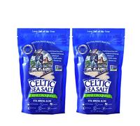 Celtic Sea Salt Sac scellable, idéal pour la cuisson et la cuisson, le décapage ou la finition, sans gluten, casher 1 lb. (2 pack) sol fin