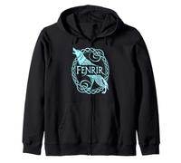 Celtic Viking Fenrir Ragnarok Wolf Fantasy - Norse Fenrir Sweat à Capuche
