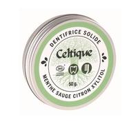 Celtique Dentifrice Solide Menthe Sauge Citron Xylitol 50g