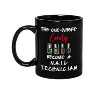 Celui Où Devenir Technicien(Ne) En Onglerie Mug Unique Tasse À Thé Drôle Tasse À Café Cadeau Mignon Pour Bureau Pâques Noël 330Ml