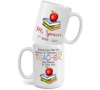 Celui Où L'On Devient Professeur Tasse À Café Unique Tasse À Thé Durable Mug Cadeaux Fantaisie Pour Pâques Noël Anniversaire 330Ml