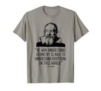 Celui Qui Comprend la géométrie est Capable de Comprendre Le Monde T-Shirt