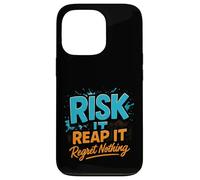 Celui Qui ose ne regretter Pas Le Motif Coque pour iPhone 13 Pro