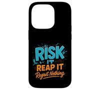 Celui Qui ose ne regretter Pas Le Motif Coque pour iPhone 14 Pro