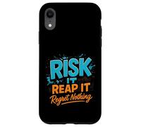 Celui Qui ose ne regretter Pas Le Motif Coque pour iPhone XR