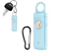 Celuicion Alarme De Sécurité Porte-clés,130dB Sirène Sonore Rechargeable Type-C avec Lumière LED,Dispositifs de Protection Personnelle | pour Filles Hommes Étudiants Extérieur Course Camping Voyage