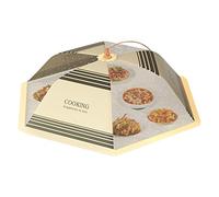 Celuicion Alimentaire Pliable - Couvertures Pliantes pour Nourriture de Camping, Ventilation Couverture Alimentaire Parapluie Filet Anti-poussière pour Aliments pour Panier de Fruits