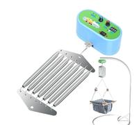 Celuicion Baby Rocker, Berceau à Bascule pour bébé - Bâteur de Coucher de Chevet de bébé - Charge de Port de 20 kg / 44 lbs, Un ci-Enfant Automatique pour Une Utilisation de la pépinière