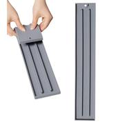 Celuicion Bac Organisateur de Évier de Cuisine en Silicone - Protège-Plan de Travail Lavable au Lave-Vaisselle - Plateau Support Étroit en Silicone pour Évier - pour Cuisine Salle de Bains Douche