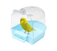 Celuicion Baignoire pour Oiseaux, Baignoire Bird Bain D'oiseau Cage Baignoire Oiseaux Baignoire Suspendue Fournitures de Cage à Oiseaux pour Oiseaux Canaries Budgies et Perroquet