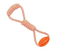 Celuicion Balle de découpe pour chien avec corde pour chien - Jouet en corde pour grande race - Corde distributrice alimentaire - Pour chiens de taille moyenne et petite