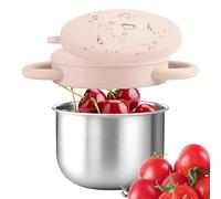 Celuicion Boîtes à collations pour les plus petits, récipient anti-goutte avec couvercles hermétiques pour collations, pot organisateur multifonctionnel pour aliments idéal pour la randonnée à la